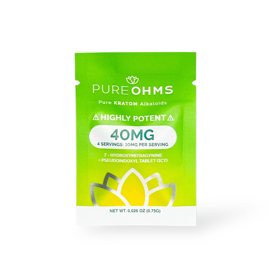 PureOhms 7 - OH + Pseudo Tablets (40mg - 1 Count) - 7OH.com