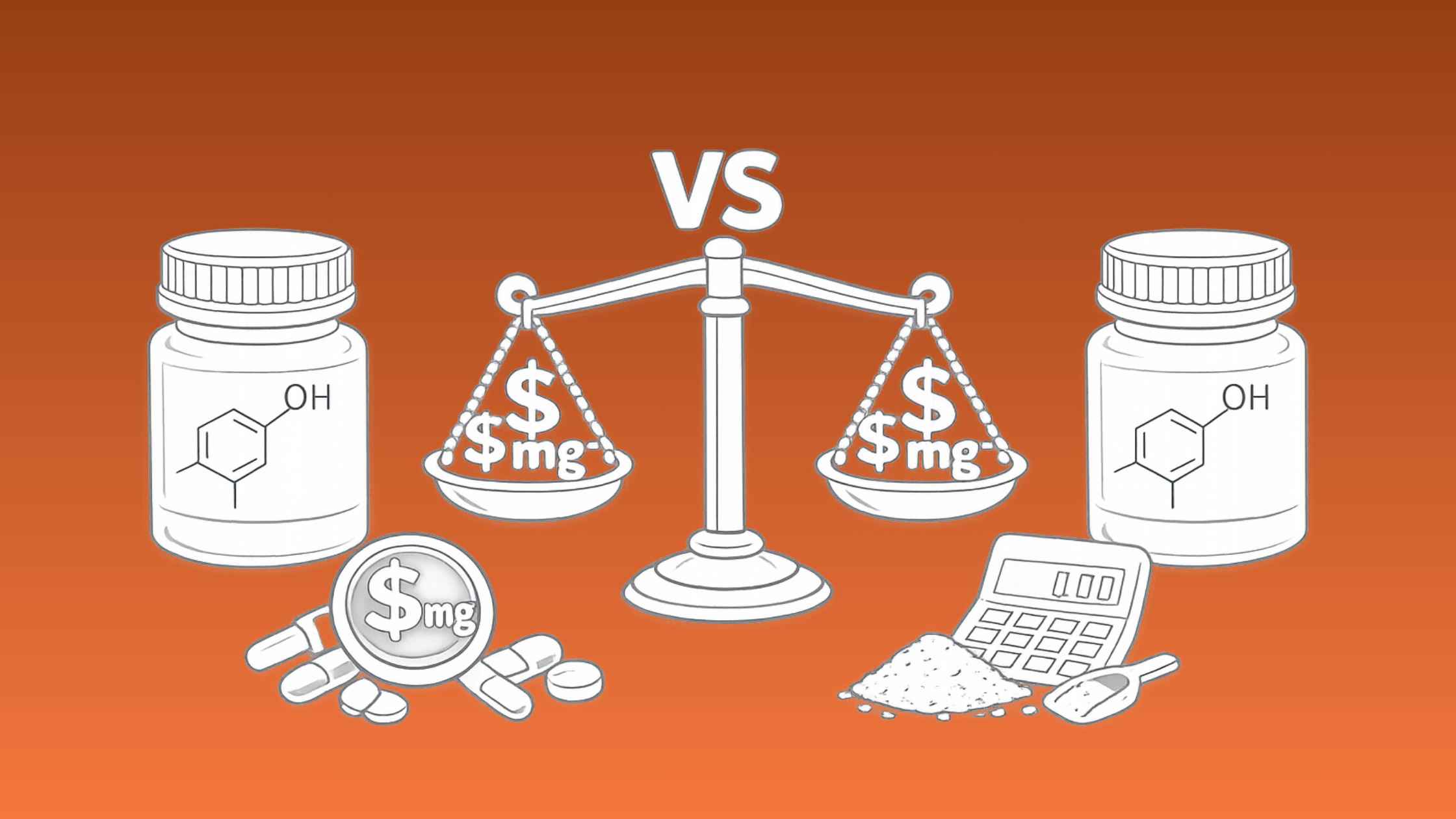 How to Compare Two 7-OH Products by Price Per Milligram? - 7OH.com