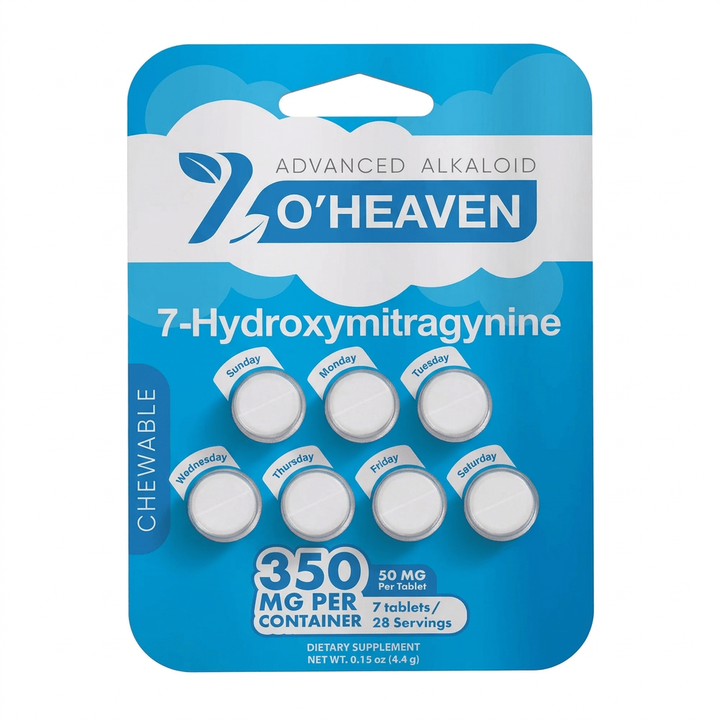 7 - O’Heaven Advanced Alkaloid Tablets (350mg - 7 Count) - 7OH.com