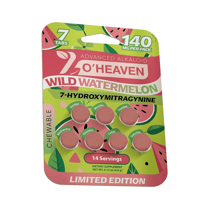 7 - O’Heaven Limited Edition Advanced Alkaloid Tablets (140mg - 7 Count) - 7OH.com