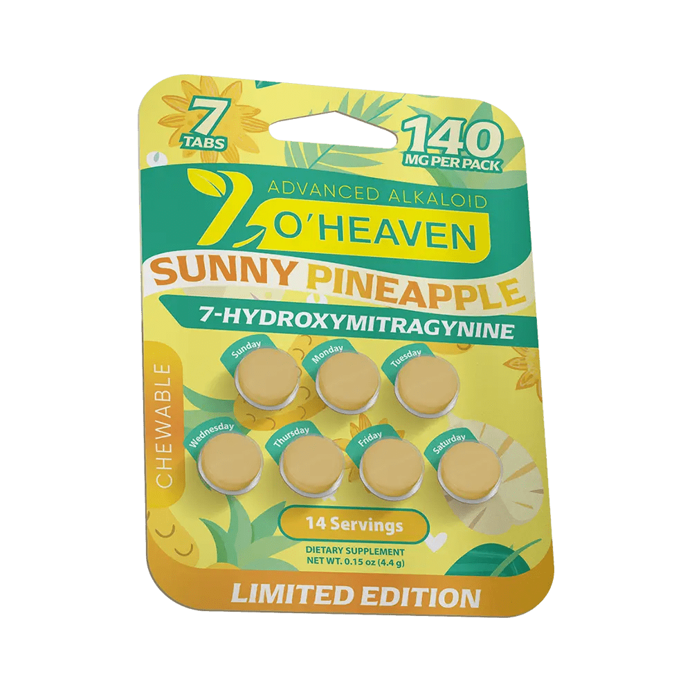 7 - O’Heaven Limited Edition Advanced Alkaloid Tablets (140mg - 7 Count) - 7OH.com
