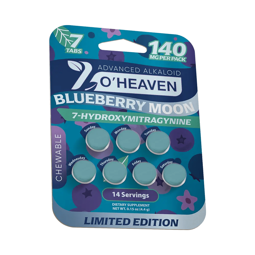 7 - O’Heaven Limited Edition Advanced Alkaloid Tablets (140mg - 7 Count) - 7OH.com