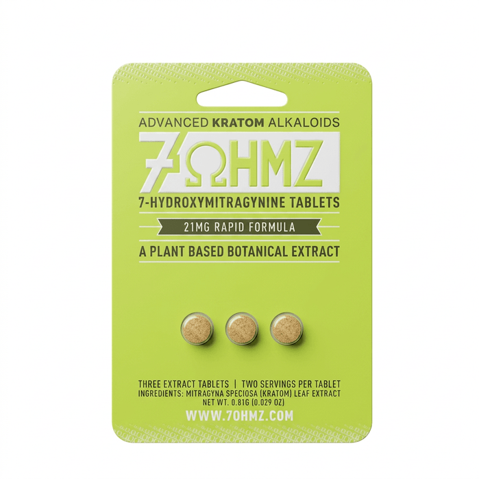 7-OHMZ Rapid Release 7-OH Tablets (63mg - 3 Count) - 7OH.com