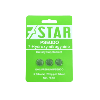 7 Star 7-OH + Pseudo Tablets (75mg - 3 Count) - 7OH.com