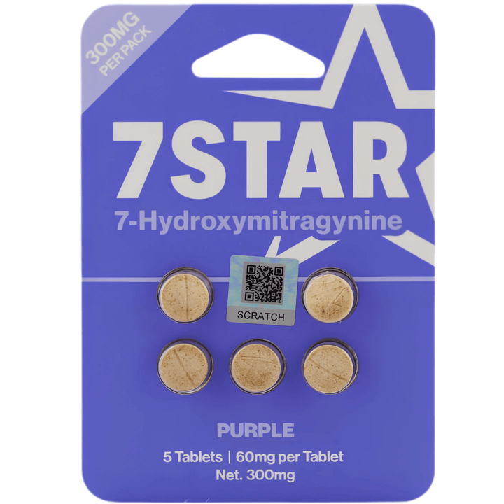 7 Star 7-OH Tablets (300mg - 5 Count) - 7OH.com