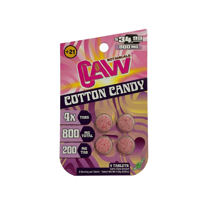 Claw Botanicals Cat's Claw Tablets (800mg - 4 Count)