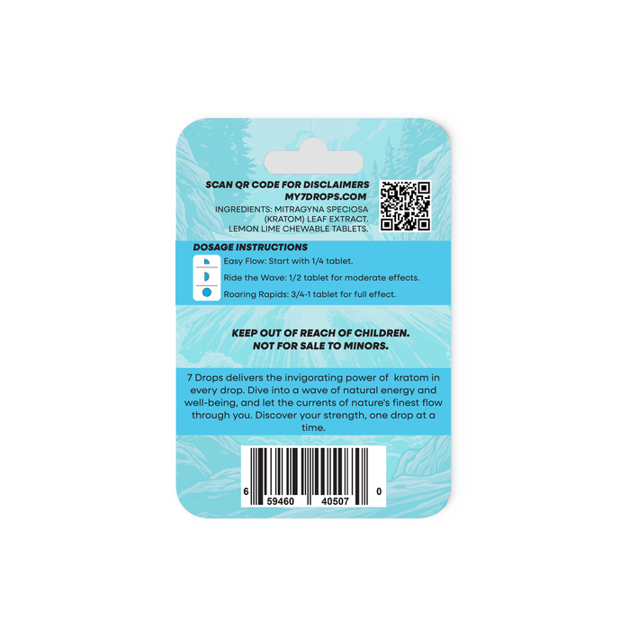 7Drops 7 - OH Chewable Tablets (45mg - 3 Count) - 7OH.com