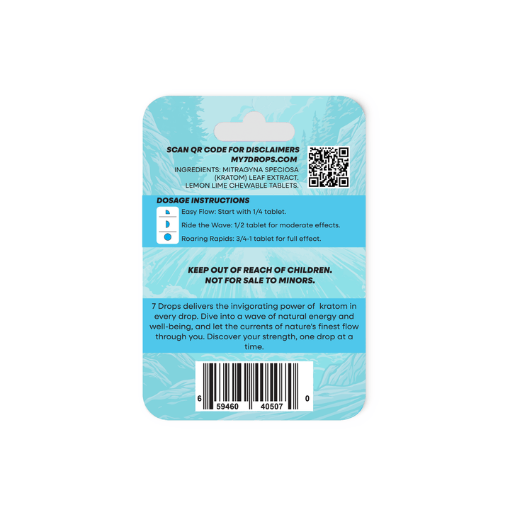 7Drops 7 - OH Chewable Tablets (45mg - 3 Count) - 7OH.com