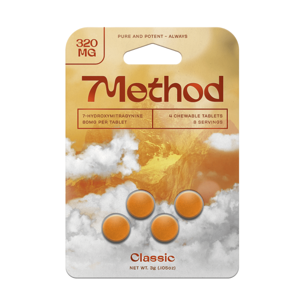 7Method 7 - Hydroxymitragynine Tablets (320mg - 4 Count) - 7OH.com