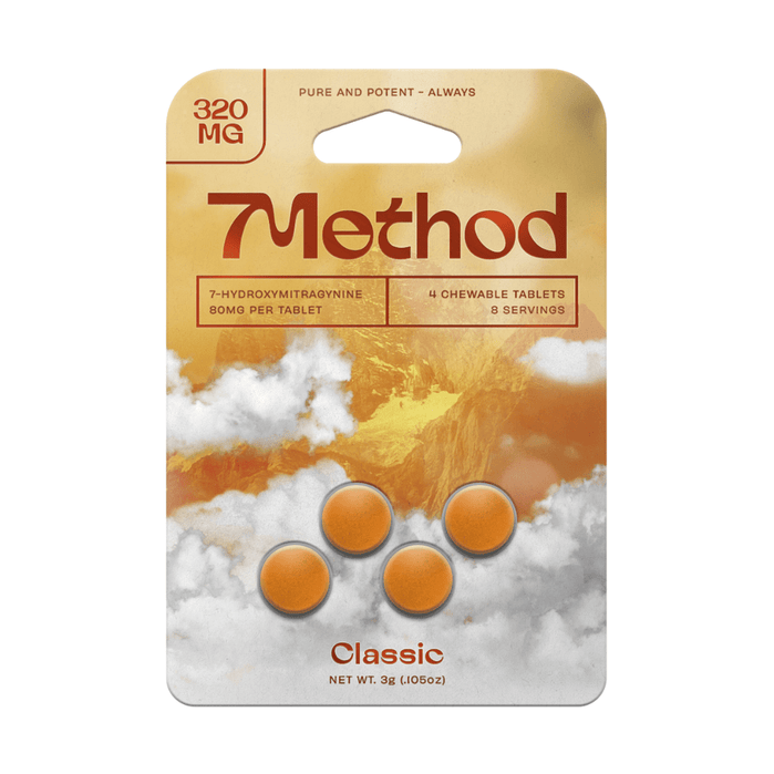 7Method 7 - Hydroxymitragynine Tablets (320mg - 4 Count) - 7OH.com