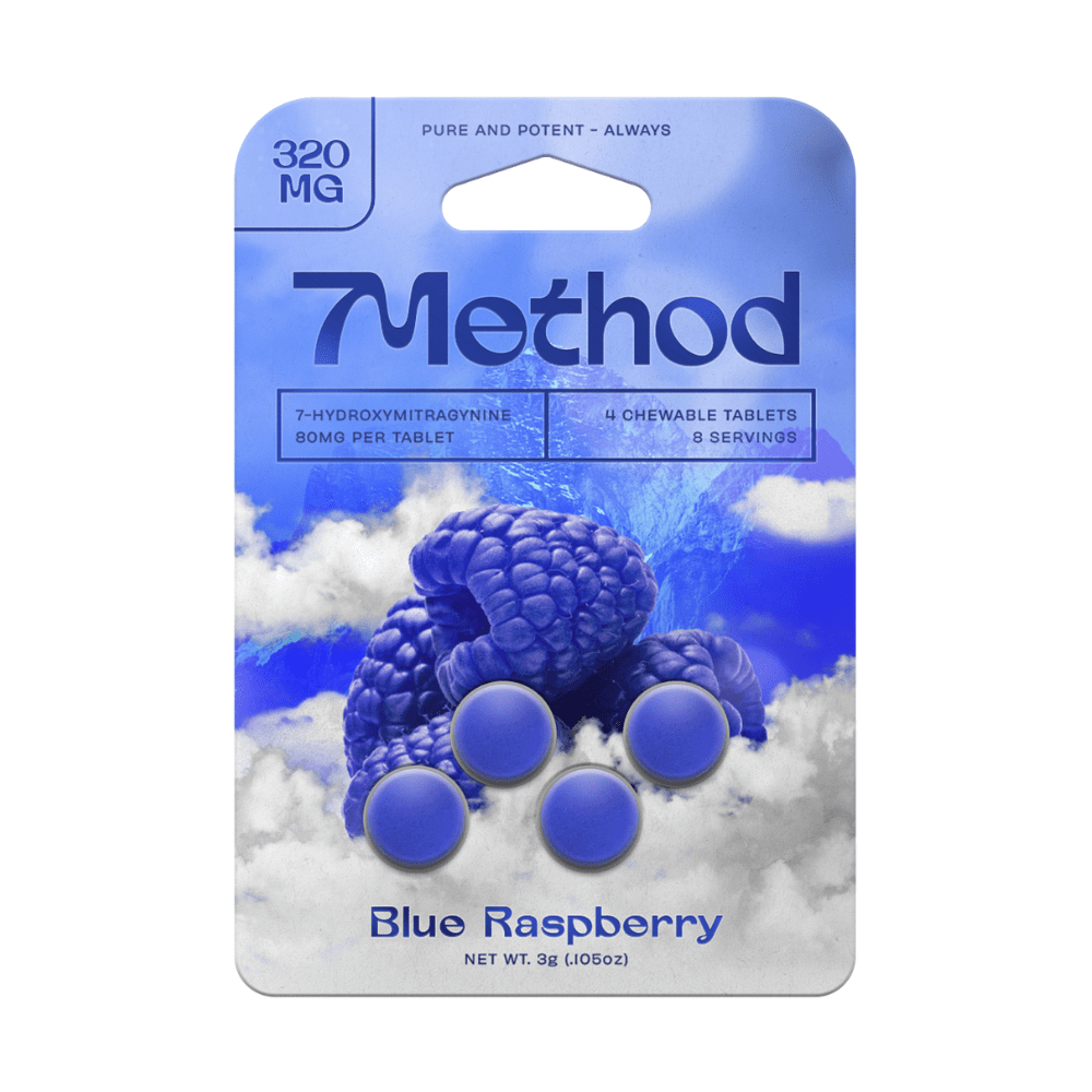 7Method 7 - Hydroxymitragynine Tablets (320mg - 4 Count) - 7OH.com