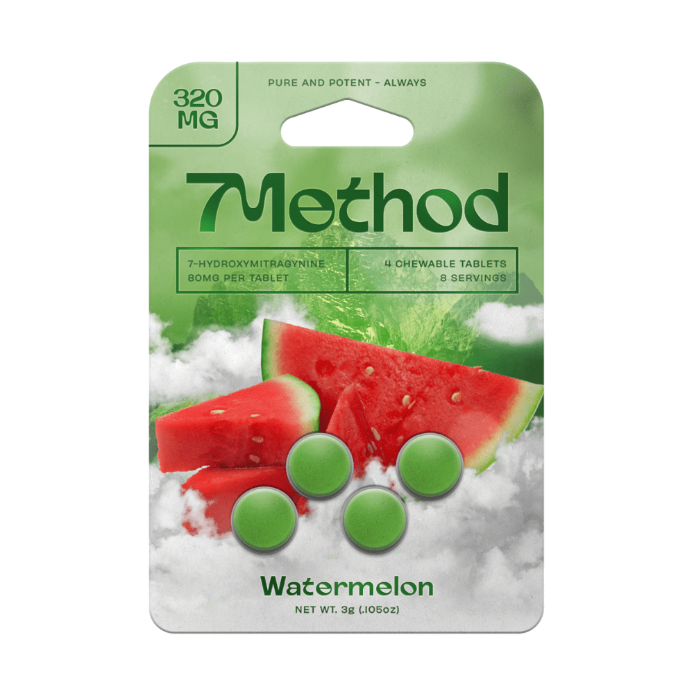 7Method 7-Hydroxymitragynine Tablets (320mg - 4 Count)