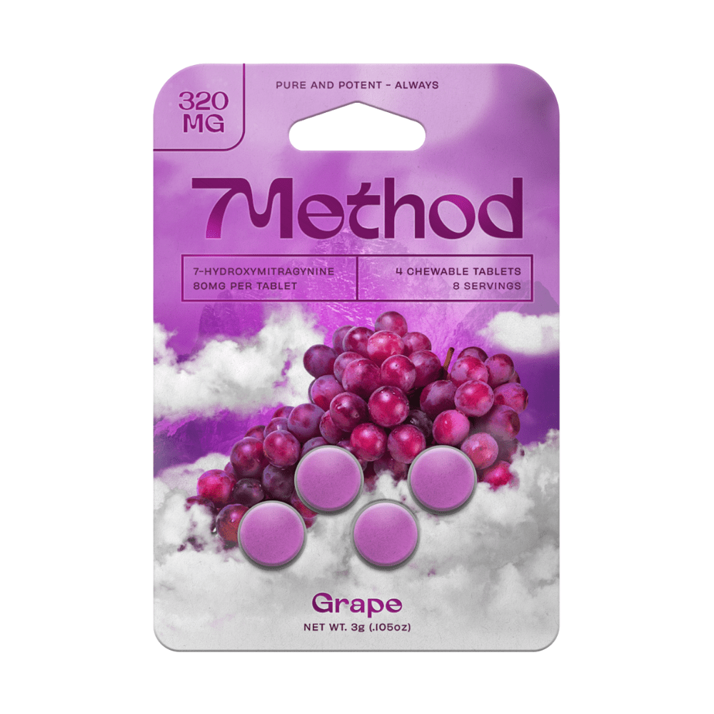 7Method 7-Hydroxymitragynine Tablets (320mg - 4 Count)