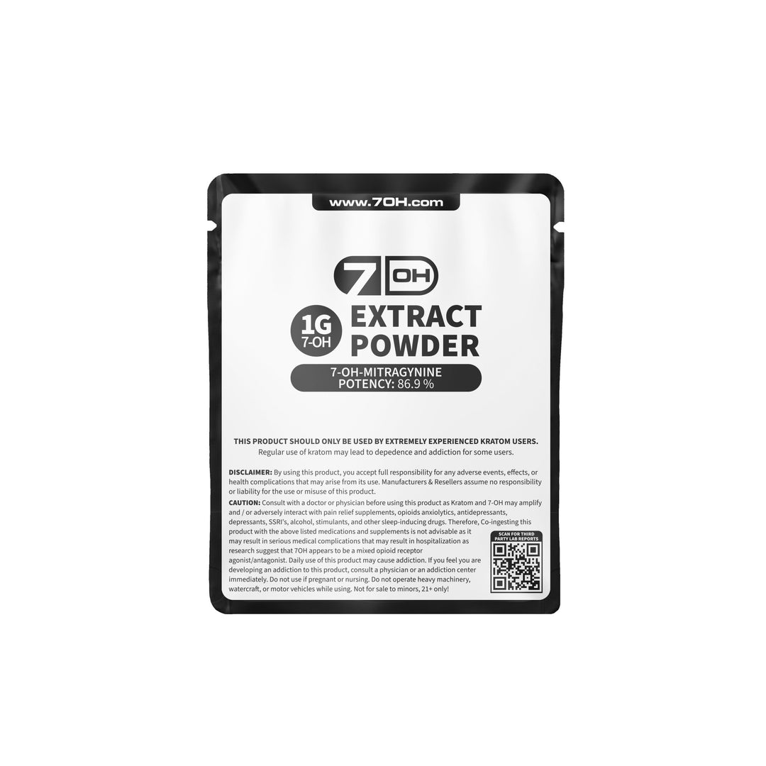 7OH.com 86.9% 7OH Extract Powder - 7OH.com