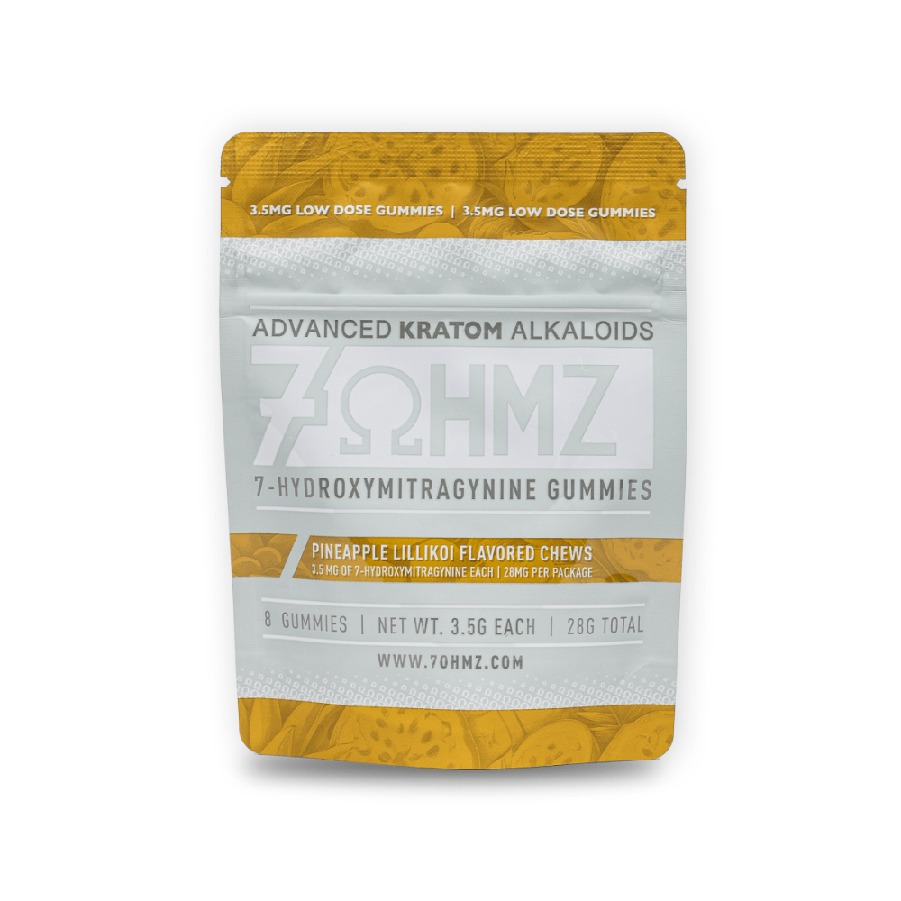 7OHMZ Advanced Kratom Alkaloid Gummies (28mg - 8 Count) - 7OH.com