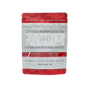 7OHMZ Advanced Kratom Alkaloid Gummies (28mg - 8 Count) - 7OH.com