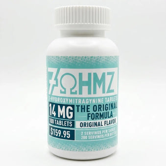 7OHMZ Advanced Kratom Alkaloids (1400mg - 100 Count) - 7OH.com