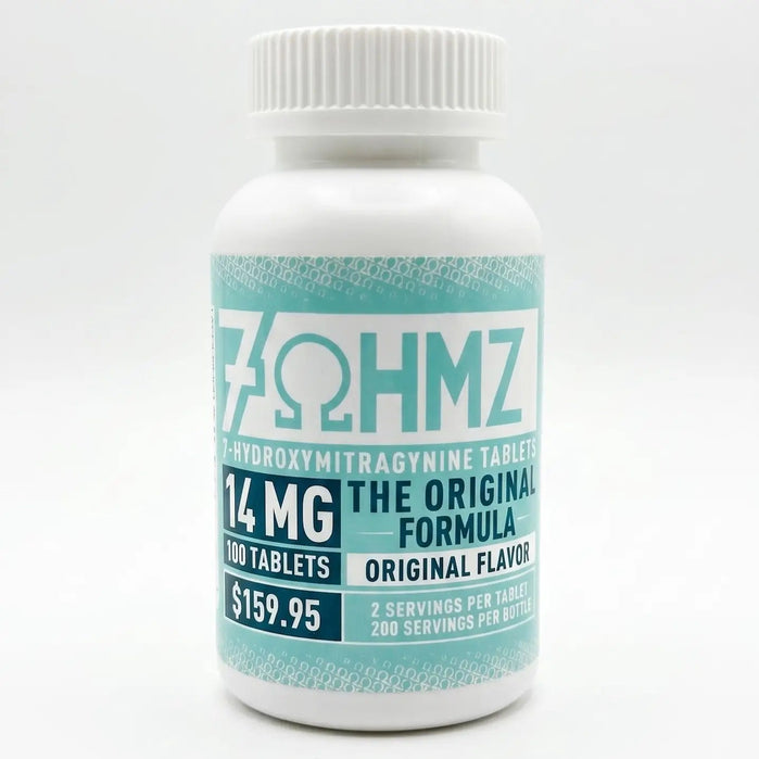 7OHMZ Advanced Kratom Alkaloids (1400mg - 100 Count) - 7OH.com