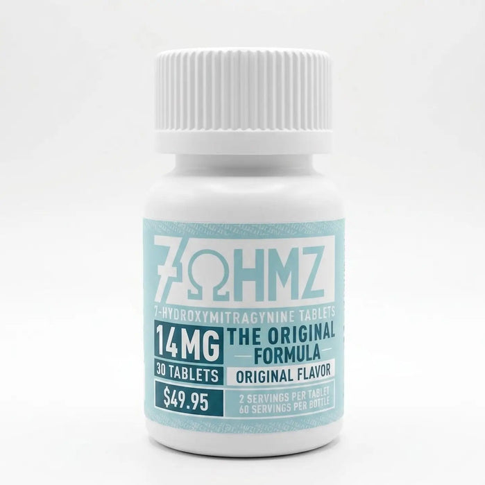 7OHMZ Advanced Kratom Alkaloids (420mg - 30 Count) - 7OH.com