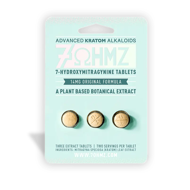 7OHMZ Advanced Kratom Alkaloids (42mg - 3 Count) - 7OH.com