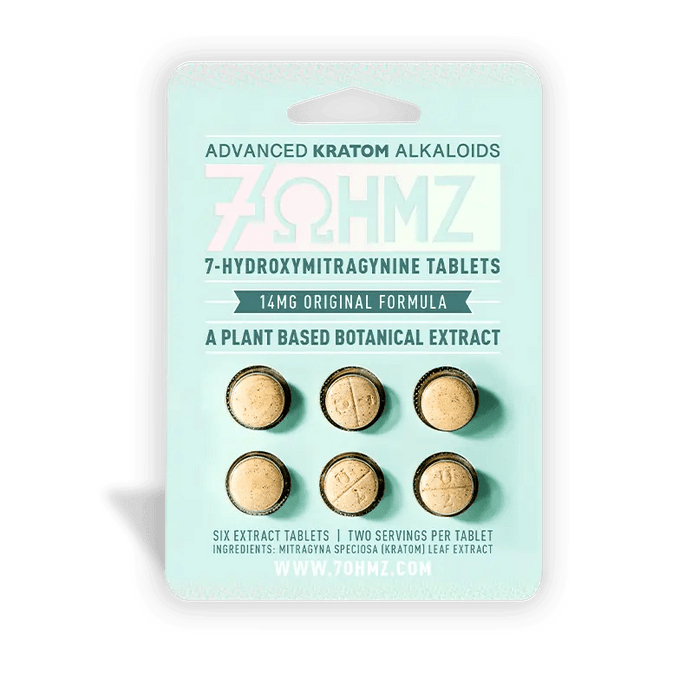 7OHMZ Advanced Kratom Alkaloids (84mg - 6 Count) - 7OH.com