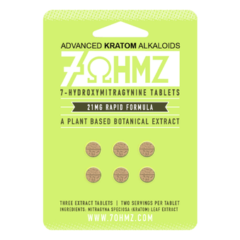 7OHMZ Rapid Release Tablets (126mg - 6 Count) - 7OH.com