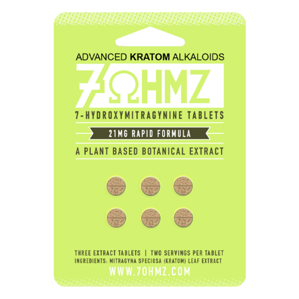 7OHMZ Rapid Release Tablets (126mg - 6 Count) - 7OH.com