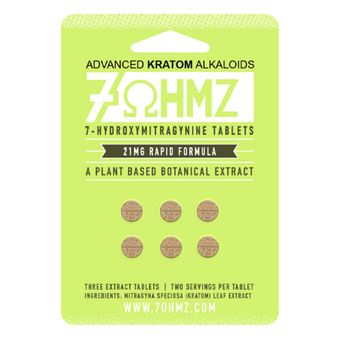 7OHMZ Rapid Release Tablets (126mg - 6 Count) | BOX OF 20 - 7OH.com