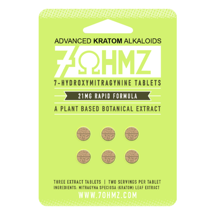 7OHMZ Rapid Release Tablets (126mg - 6 Count) | BOX OF 20 - 7OH.com