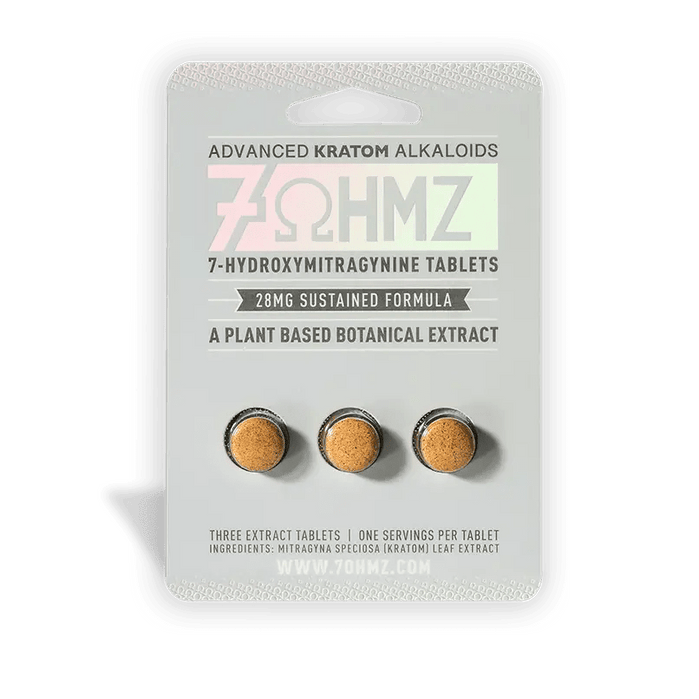 7OHMZ Sustained Formula Tablets (84mg - 3 Count) - 7OH.com