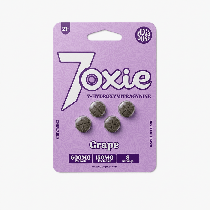 7oxie 7-OH Tablets (600mg - 4 Count) - 7OH.com