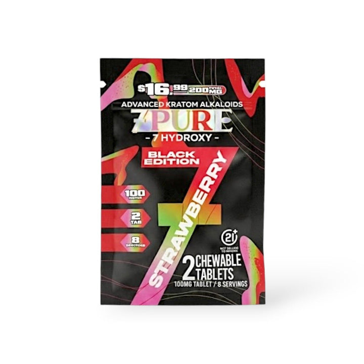 7Pure Black Edition 7-OH Tablets (200mg - 2 Count) - 7OH.com