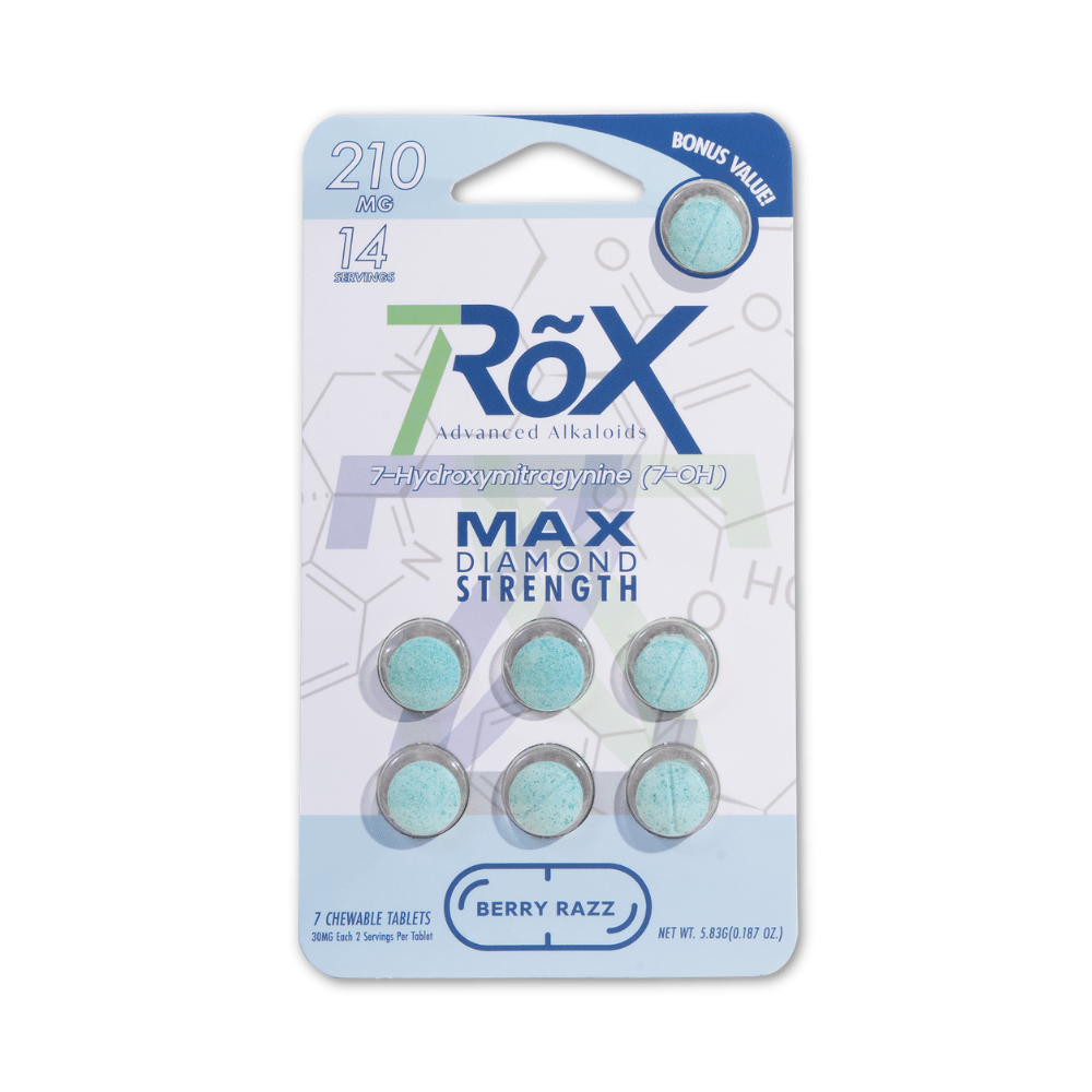 7Rox Max Diamond Strength 7 - OH Tablets (210mg - 7 Count) - 7OH.com