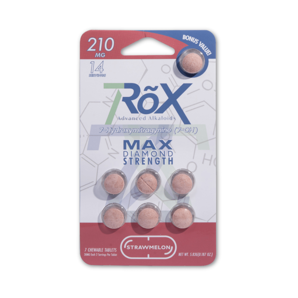 7Rox Max Diamond Strength 7 - OH Tablets (210mg - 7 Count) - 7OH.com