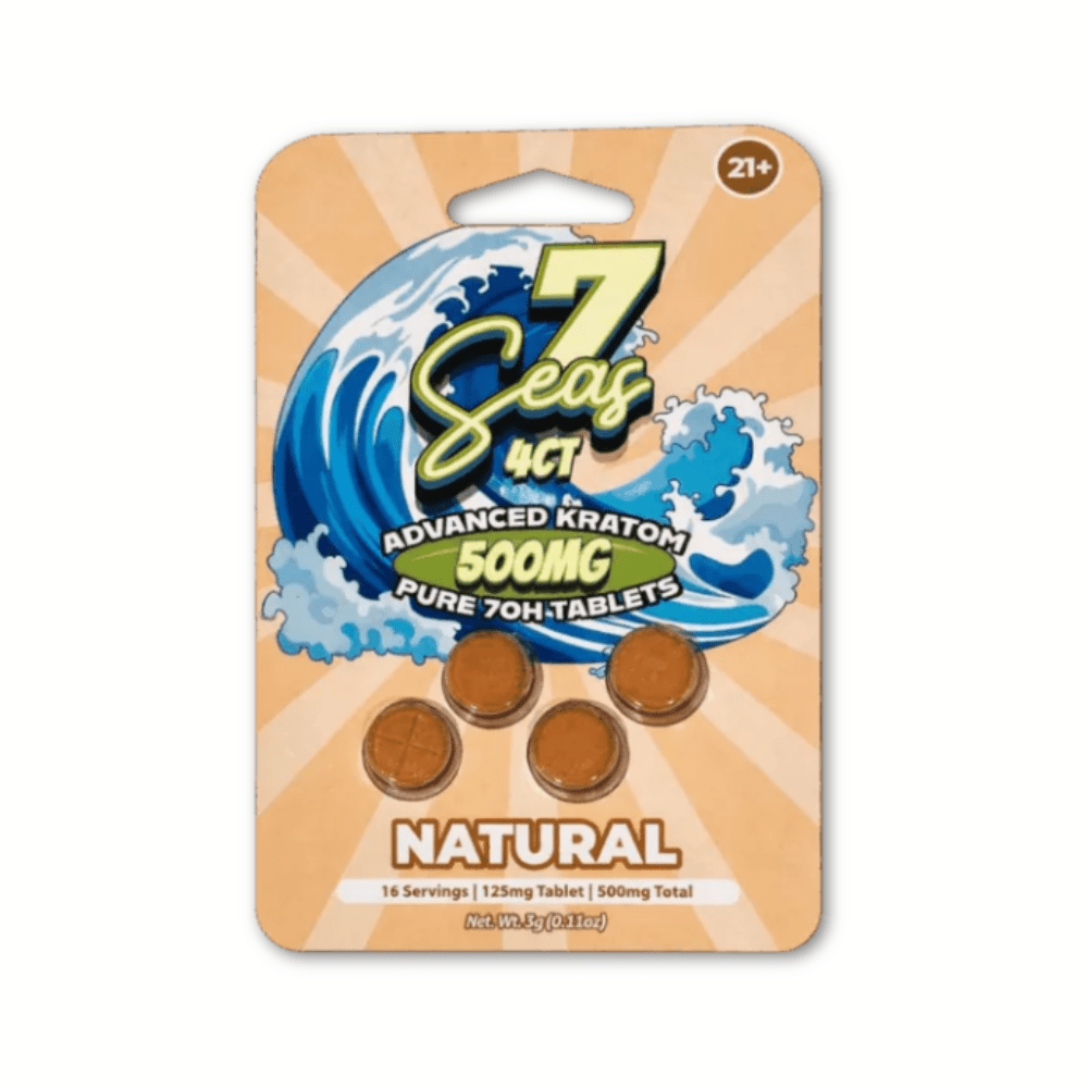 7Seas 7 - OH Tablets (500mg - 4 Count) | BOX OF 10 - 7OH.com