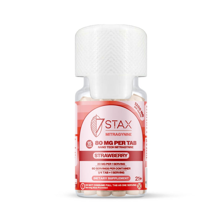 7Stax Nano Tech Mitragynine Tablets (1200mg - 15 Count) - 7OH.com