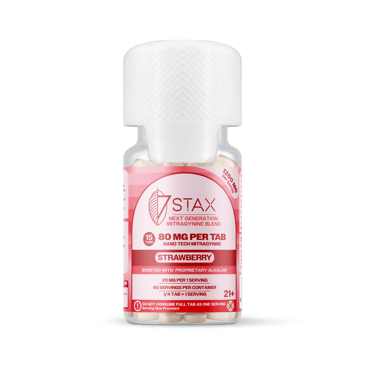 7Stax Nano Tech Mitragynine Tablets (1200mg - 15 Count) - 7OH.com