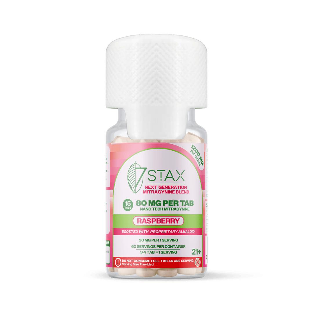 7Stax Nano Tech Mitragynine Tablets (1200mg - 15 Count) - 7OH.com
