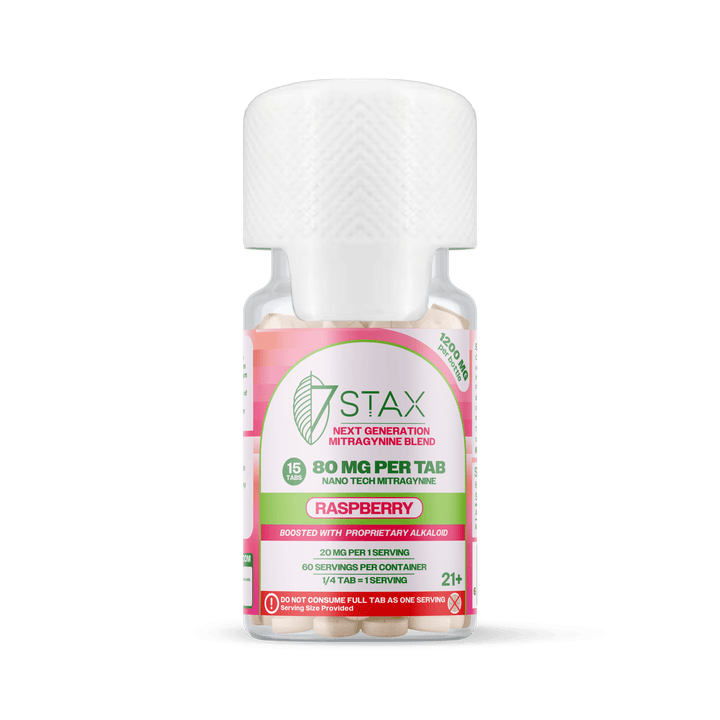 7Stax Nano Tech Mitragynine Tablets (1200mg - 15 Count) - 7OH.com