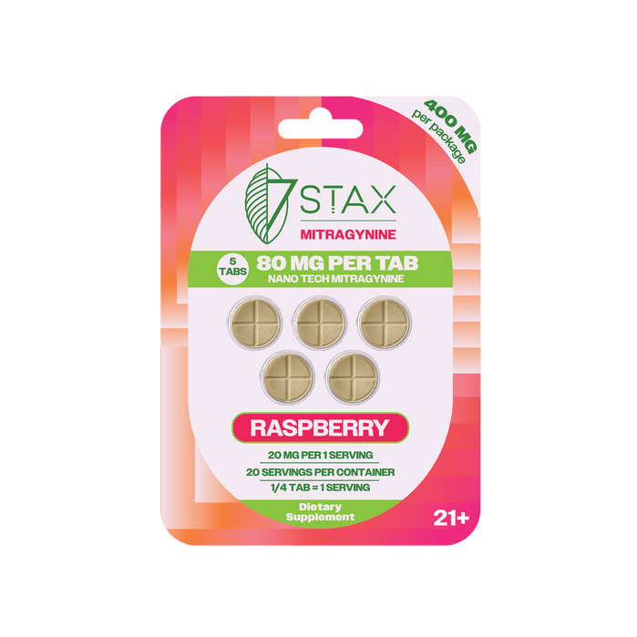 7Stax Nano Tech Mitragynine Tablets (400mg - 5 Count) - 7OH.com