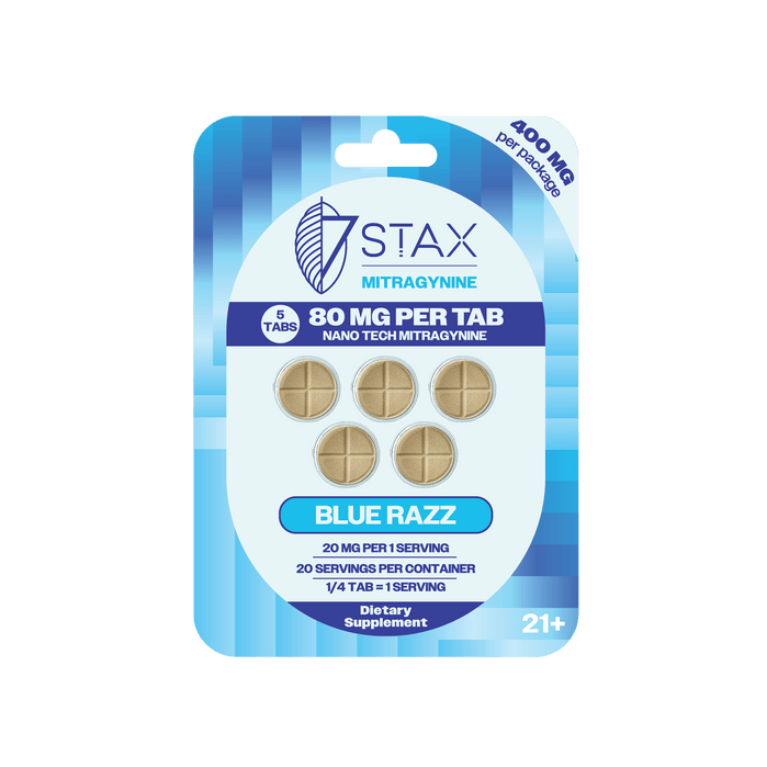 7Stax Nano Tech Mitragynine Tablets (400mg - 5 Count) - 7OH.com