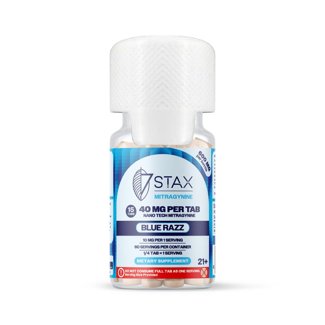 7Stax Nano Tech Mitragynine Tablets (600mg - 15 Count) - 7OH.com