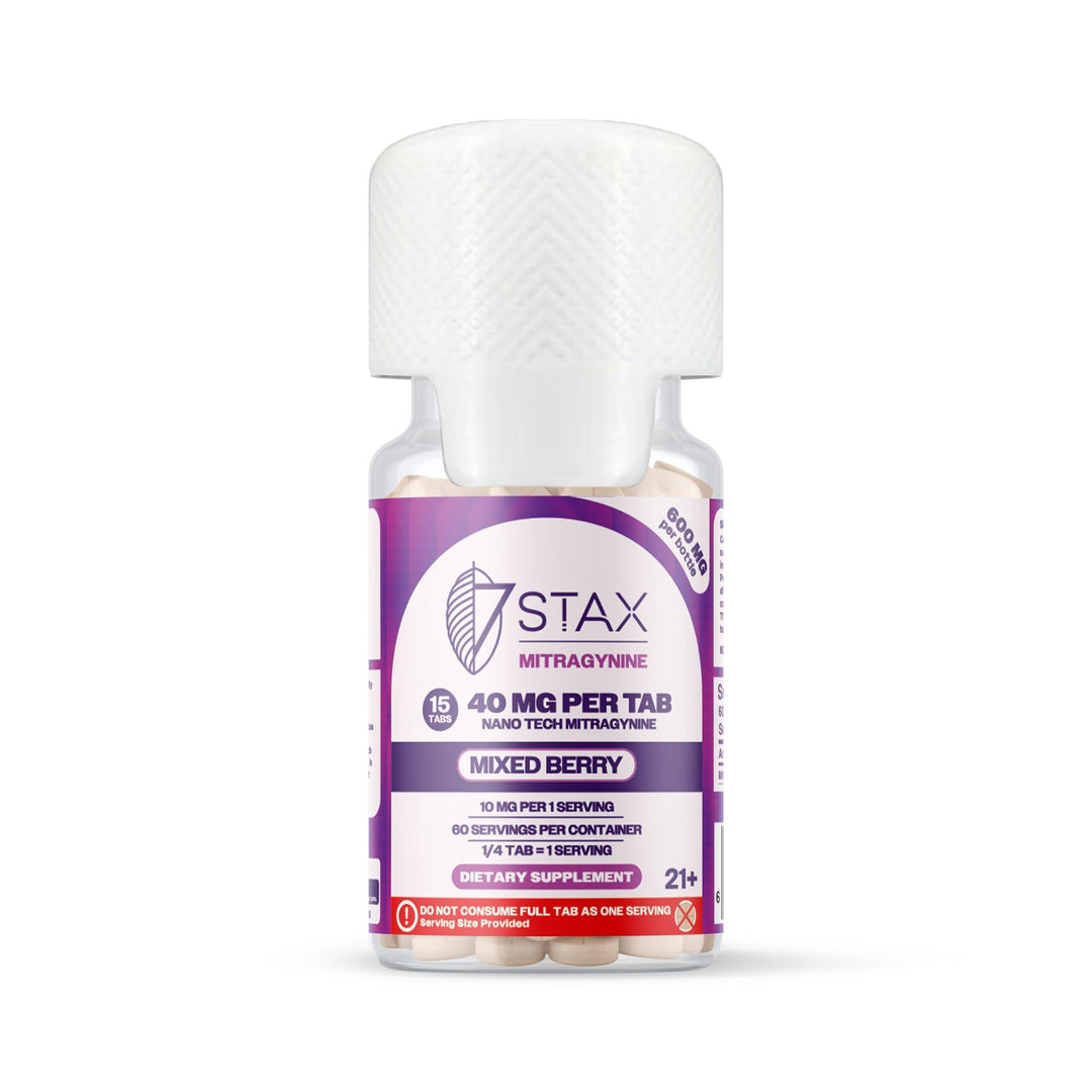 7Stax Nano Tech Mitragynine Tablets (600mg - 15 Count) - 7OH.com