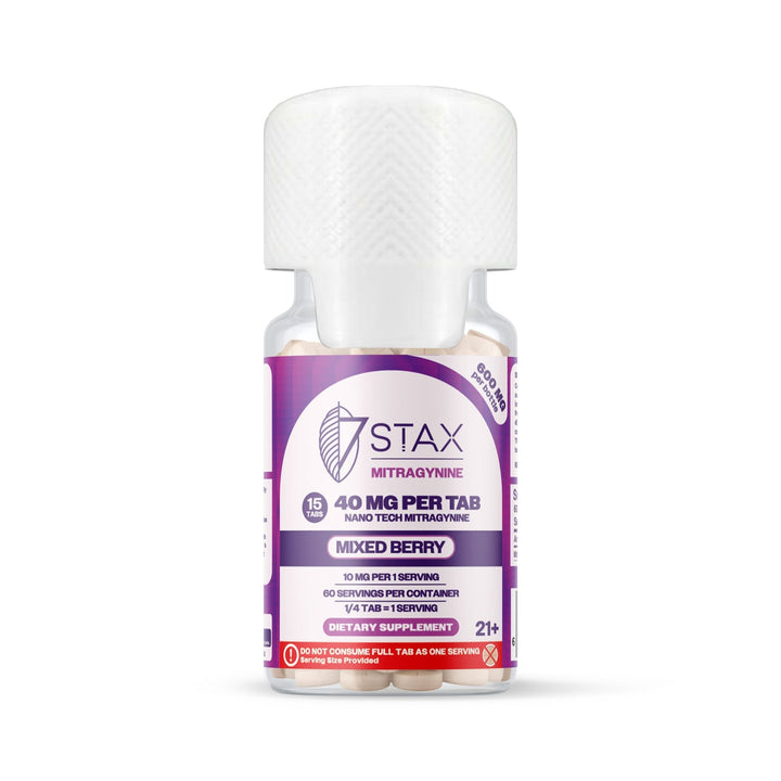 7Stax Nano Tech Mitragynine Tablets (600mg - 15 Count) - 7OH.com