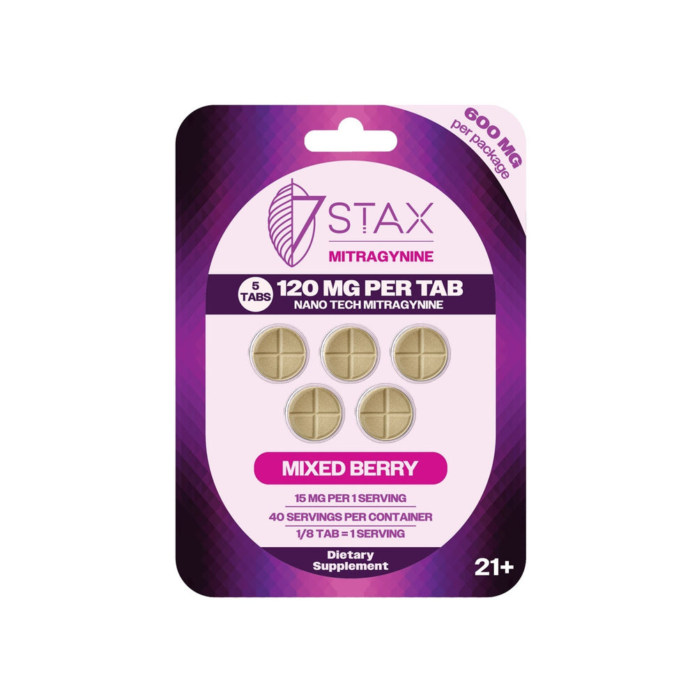 7Stax Nano Tech Mitragynine Tablets (600mg - 5 Count) - 7OH.com