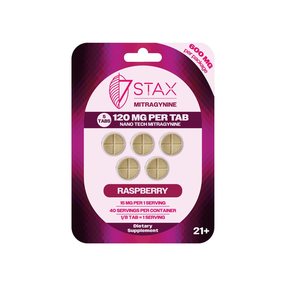 7Stax Nano Tech Mitragynine Tablets (600mg - 5 Count) - 7OH.com