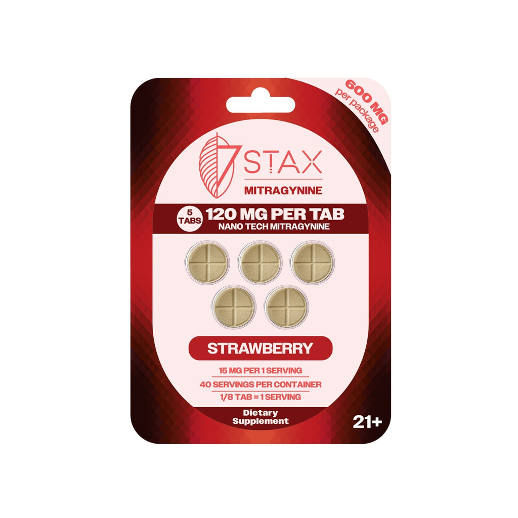 7Stax Nano Tech Mitragynine Tablets (600mg - 5 Count)