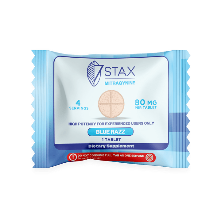7Stax Nano Tech Mitragynine Tablets (80mg - 1 Count) - 7OH.com