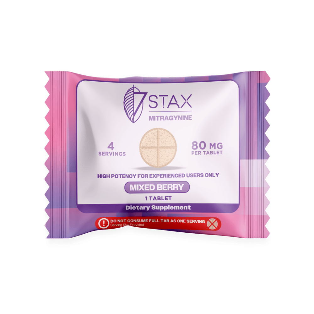 7Stax Nano Tech Mitragynine Tablets (80mg - 1 Count) - 7OH.com