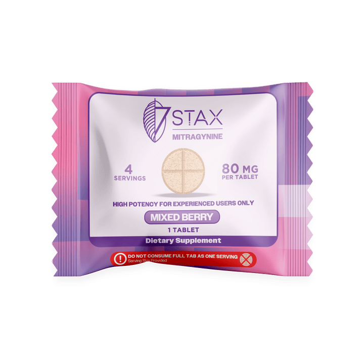 7Stax Nano Tech Mitragynine Tablets (80mg - 1 Count) - 7OH.com